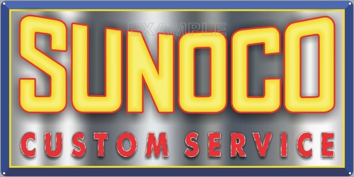 Sunoco gasoline gas station - sunoco,